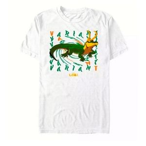 NEW Marvel Loki Alligator Deviant Tee Size M